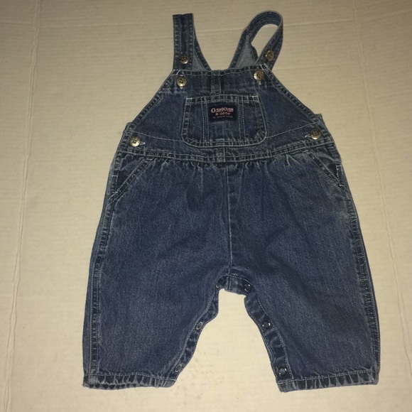 Oshkosh Baby Denim Overalls - Picture 1 of 8